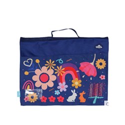 SPE-LBB-FPW - SPENCIL LIBRARY BAG NYLON 37x28cm Flower Power